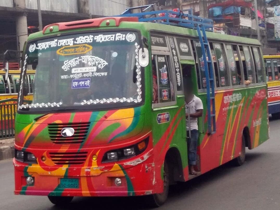 এয়ারপোর্ট বঙ্গবন্ধু এভিনিউ পরিবহন